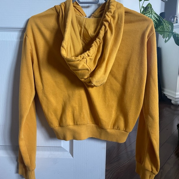 Cropped Zip-Up hoodie - Picture 2 of 2